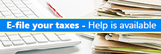 E-file your taxes